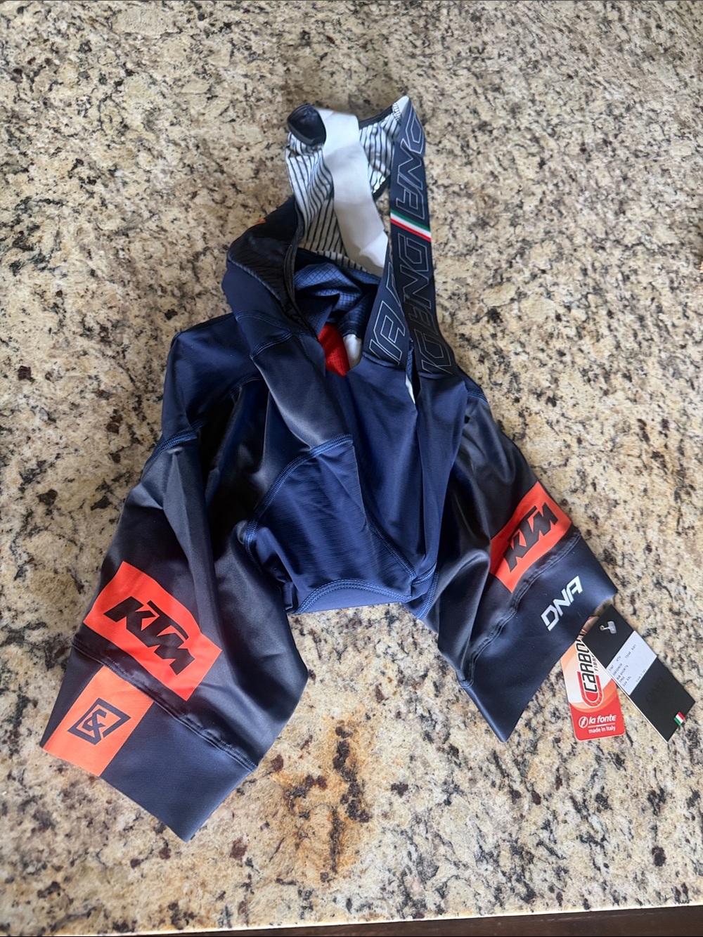 KTM DNA CYCLING Racing Bib Shorts with PADDING SIZE XXL new